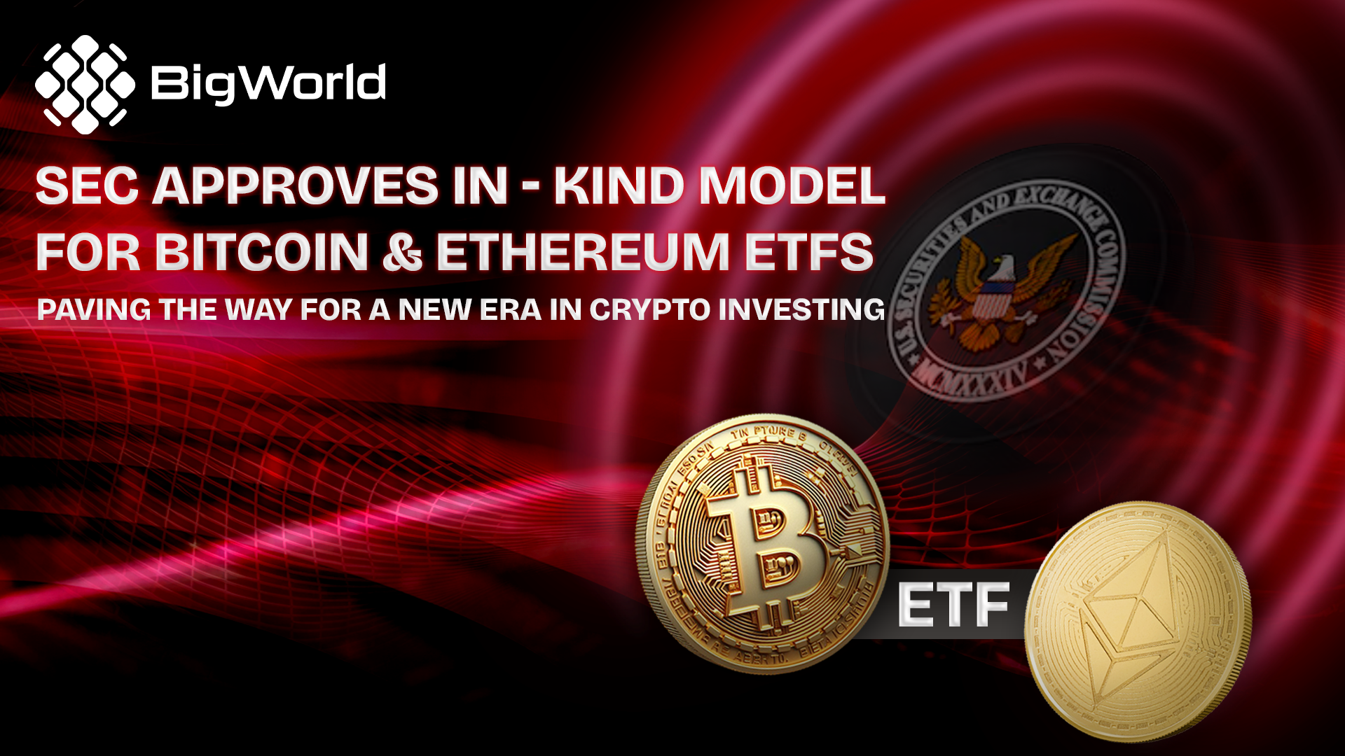 SEC Approves In-Kind Model for BTC & ETH ETFs: Paving the Way for a New Era in Crypto Investing