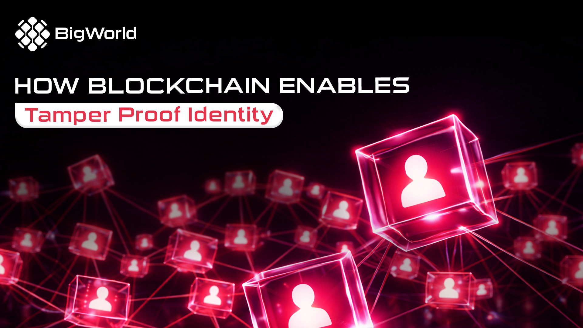 How blockchain enables tamper-proof identity.