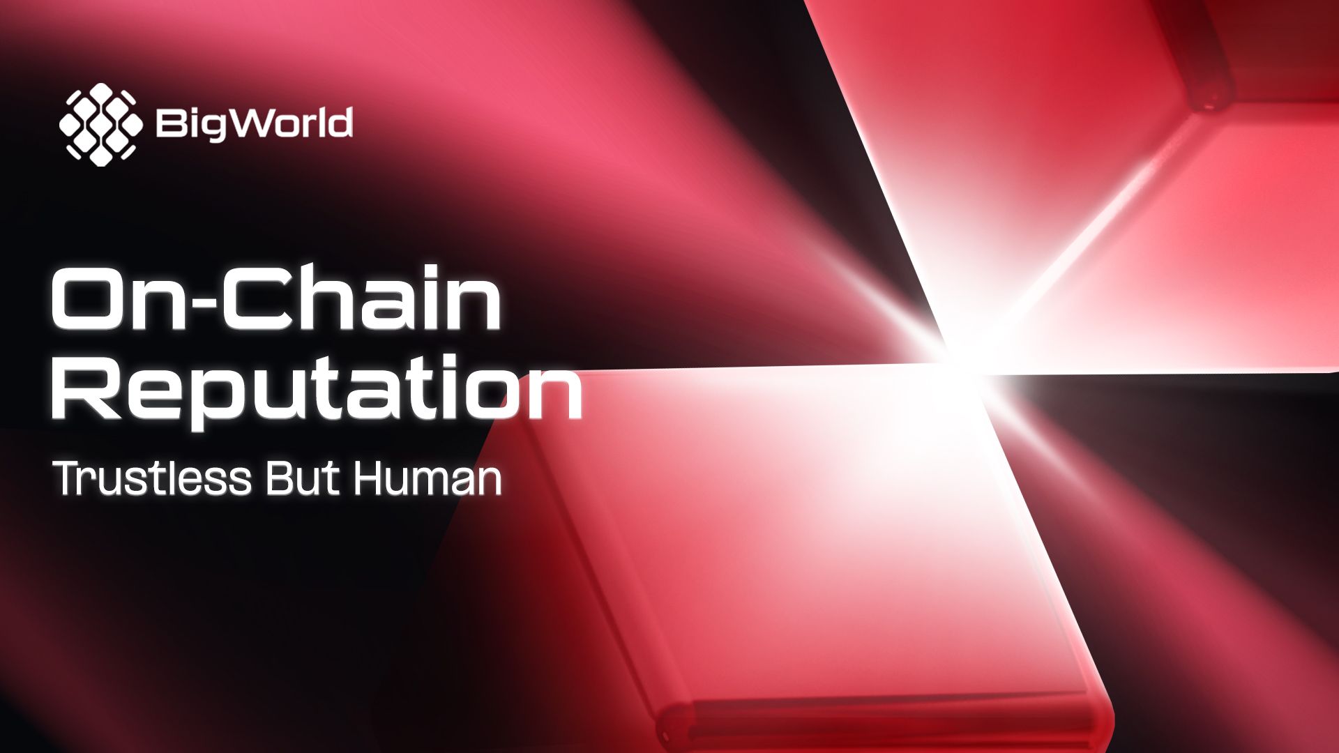 On-chain reputation: trustless but human.